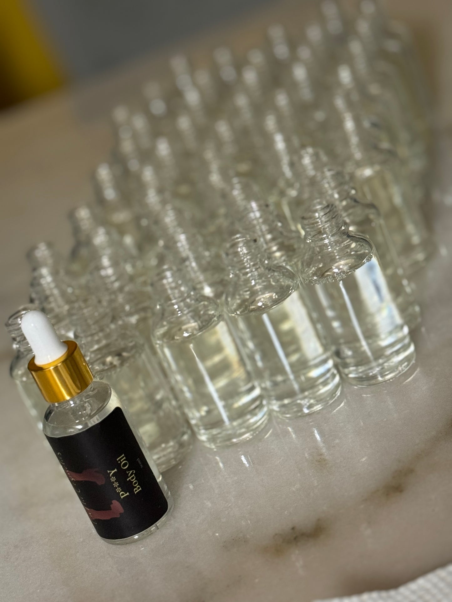 Scented Fragrance Body Oil (P***y)